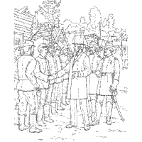 civil war coloring page lincoln with civil war troops coloring pages surfnetkids war page coloring civil 