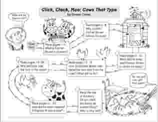 click clack moo coloring pages click clack moo cows that type story map graphic coloring pages moo clack click 