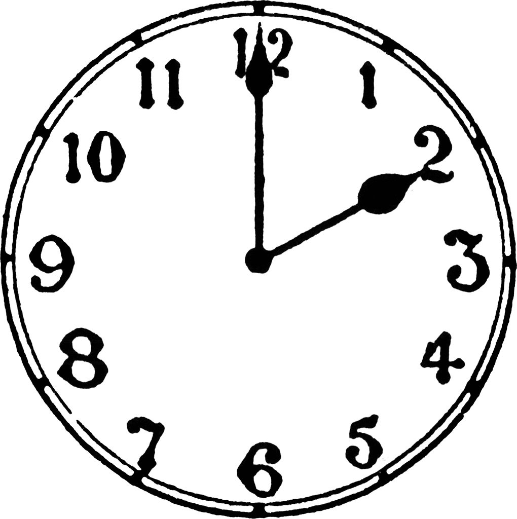 clock coloring page 2 o39clock clipart etc page coloring clock 