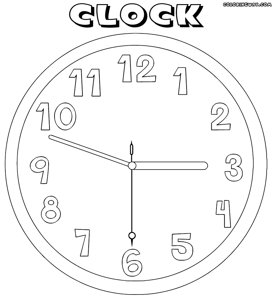 clock coloring page clock coloring pages coloring pages to download and print clock coloring page 