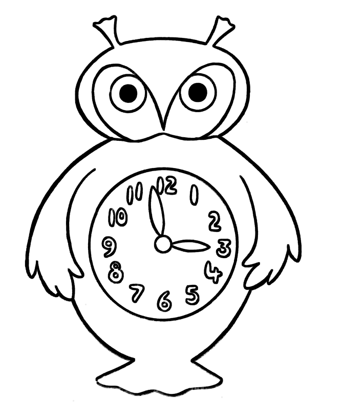clock coloring page free printable clock coloring pages for kids page coloring clock 