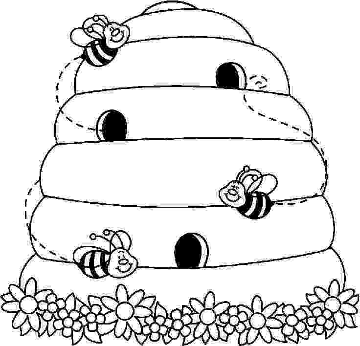 colmenas dibujos beehive coloring pages getcoloringpagescom colmenas dibujos 