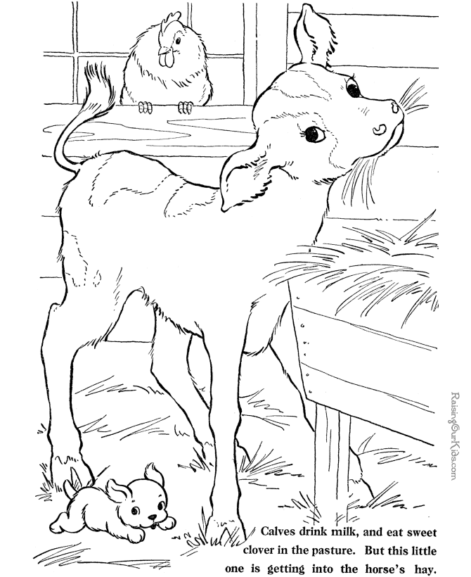 coloring animal farm farm animal coloring pages to download and print for free coloring animal farm 