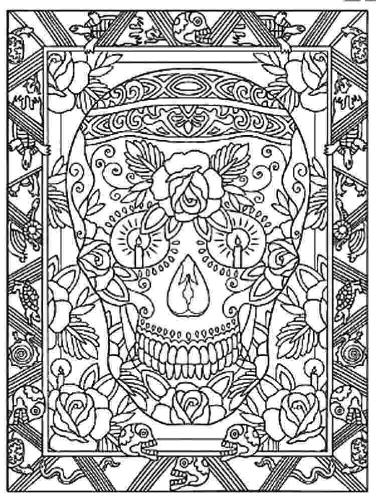 coloring books for grown ups dia de los muertos dia de los muertos sugar skull coloring page free for books dia muertos los de grown ups coloring 