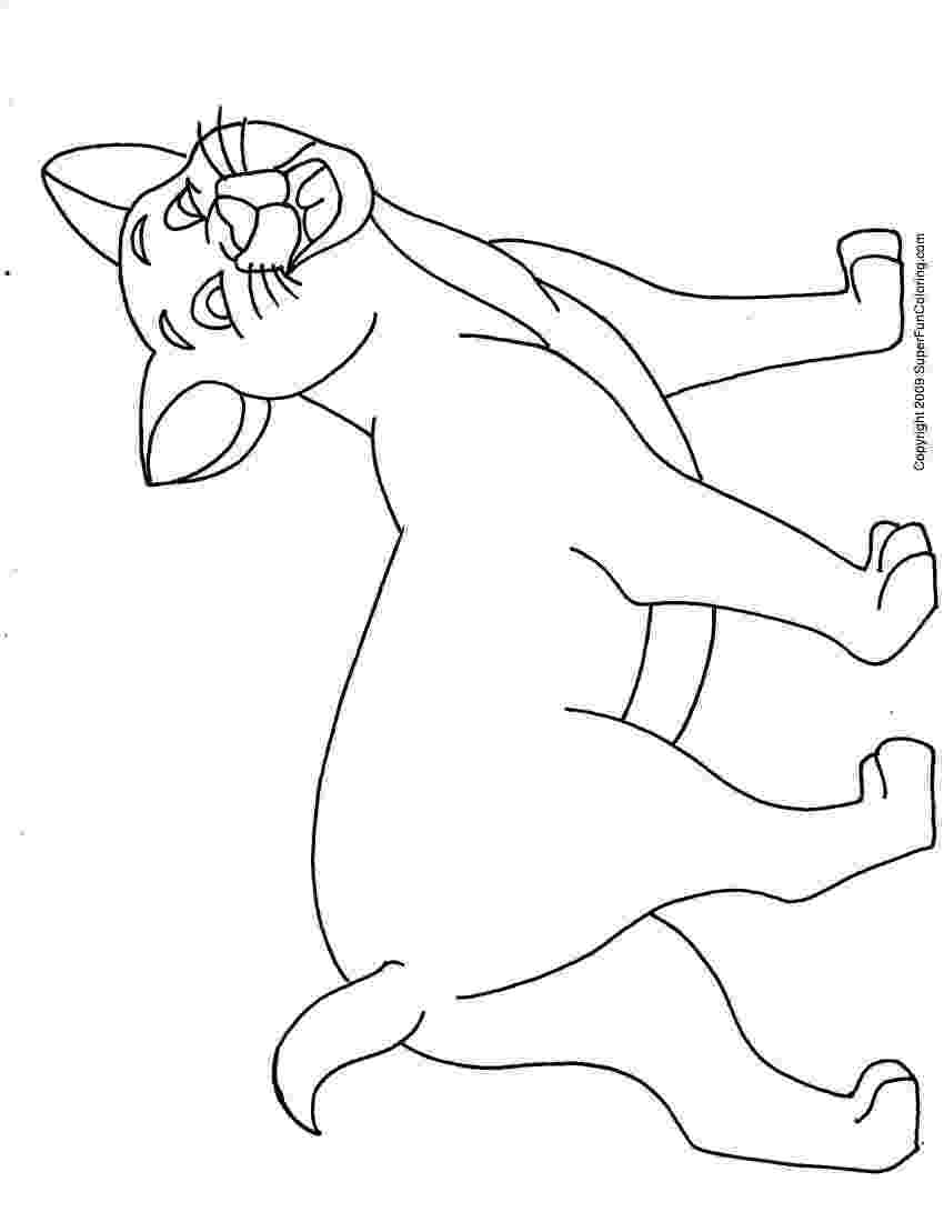coloring cat pages free printable cat coloring pages for kids cool2bkids pages coloring cat 1 1