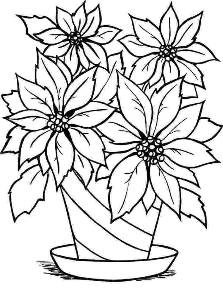 coloring images of flowers free printable flower coloring pages for kids cool2bkids of flowers coloring images 