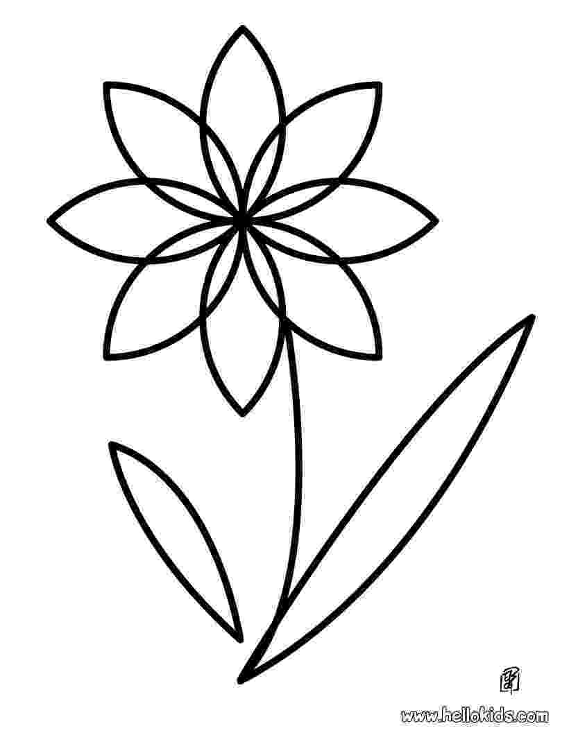 coloring images of flowers free printable hibiscus coloring pages for kids flowers coloring of images 