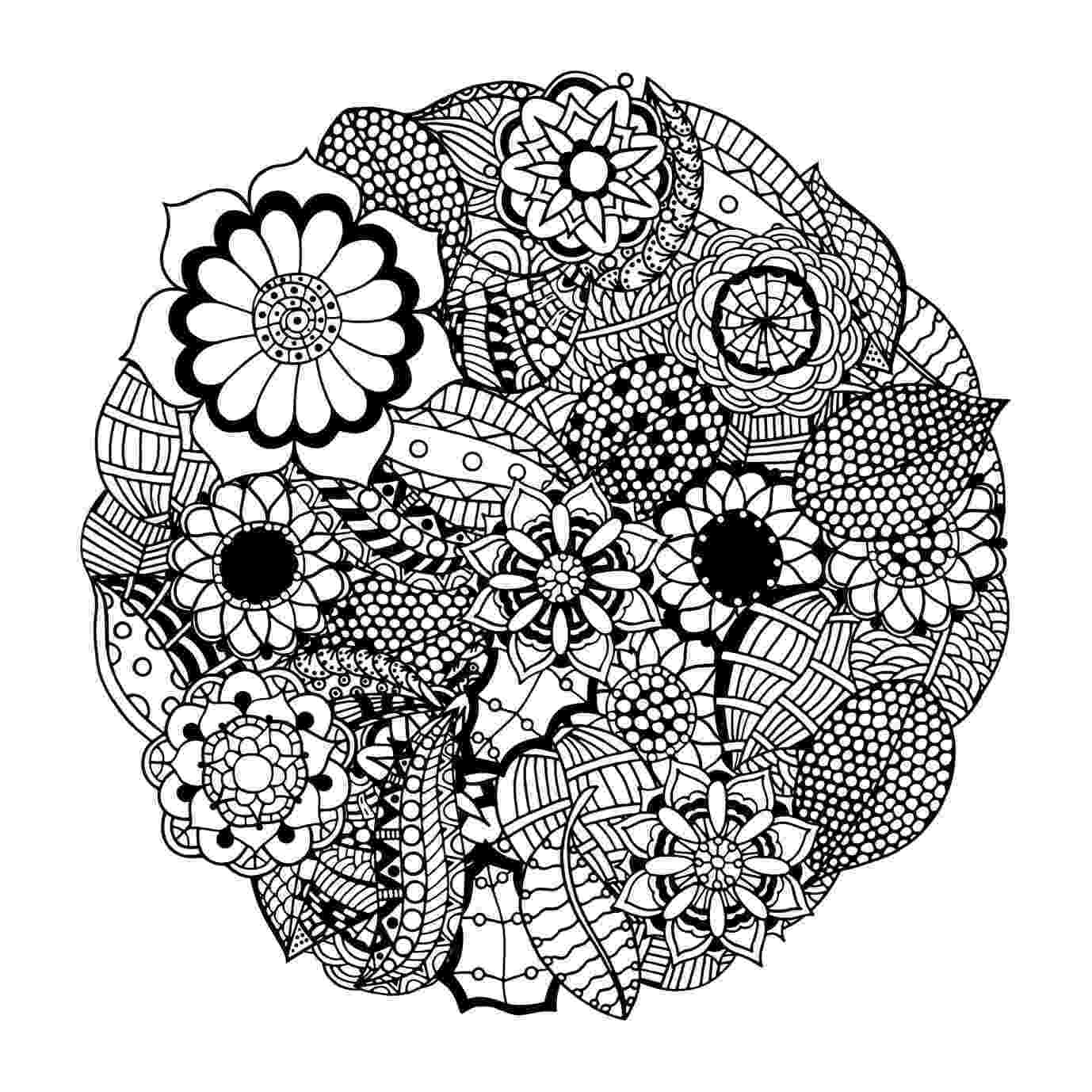 coloring mandalas for adults coloring pages mandalas adults for coloring 