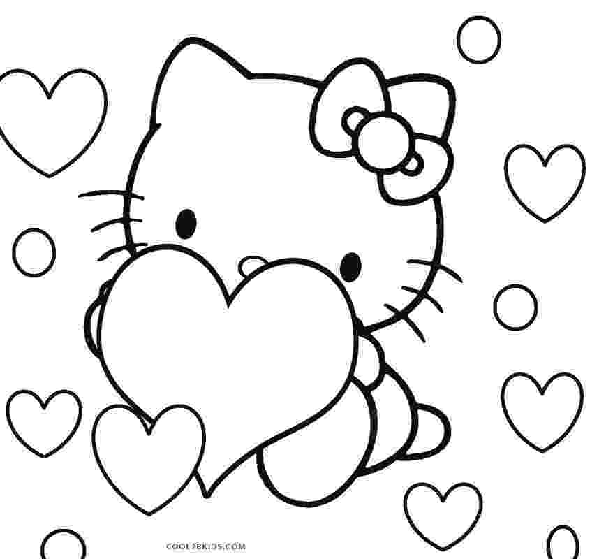 coloring page hello kitty cool hello kitty coloring pages download and print for free coloring kitty page hello 