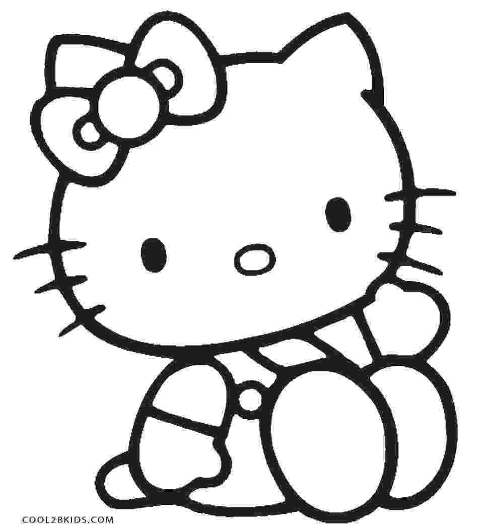 coloring page hello kitty free printable hello kitty coloring pages for pages hello coloring kitty page 