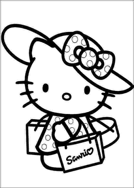 coloring page hello kitty hello kitty coloring pages coloring hello kitty page 