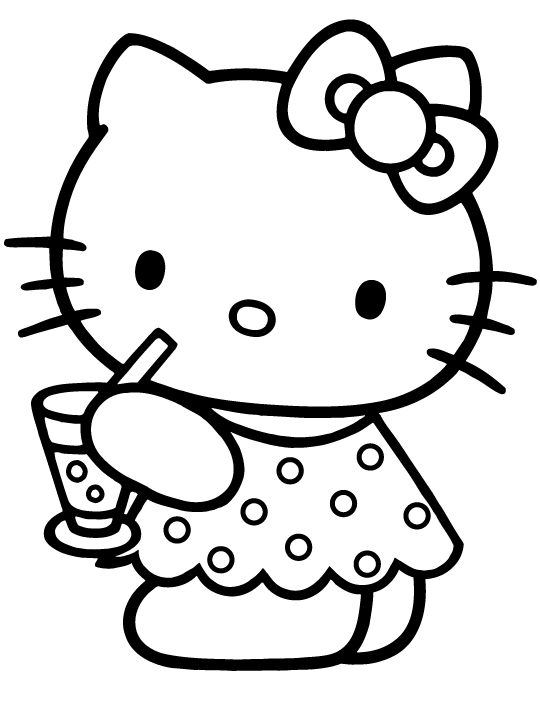 coloring page hello kitty hello kitty coloring pages getcoloringpagescom kitty hello page coloring 