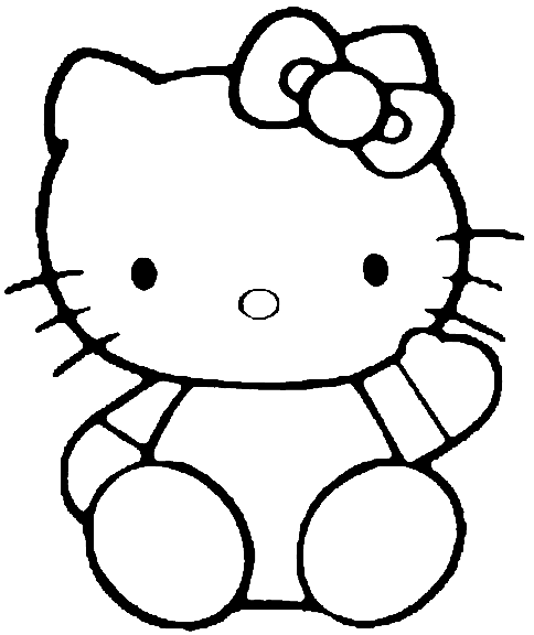 coloring page hello kitty transmissionpress october 2010 coloring kitty page hello 