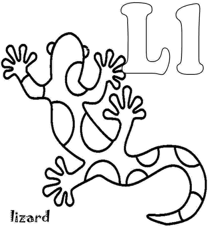 coloring page lizard free printable lizard coloring pages for kids animal place page coloring lizard 1 2