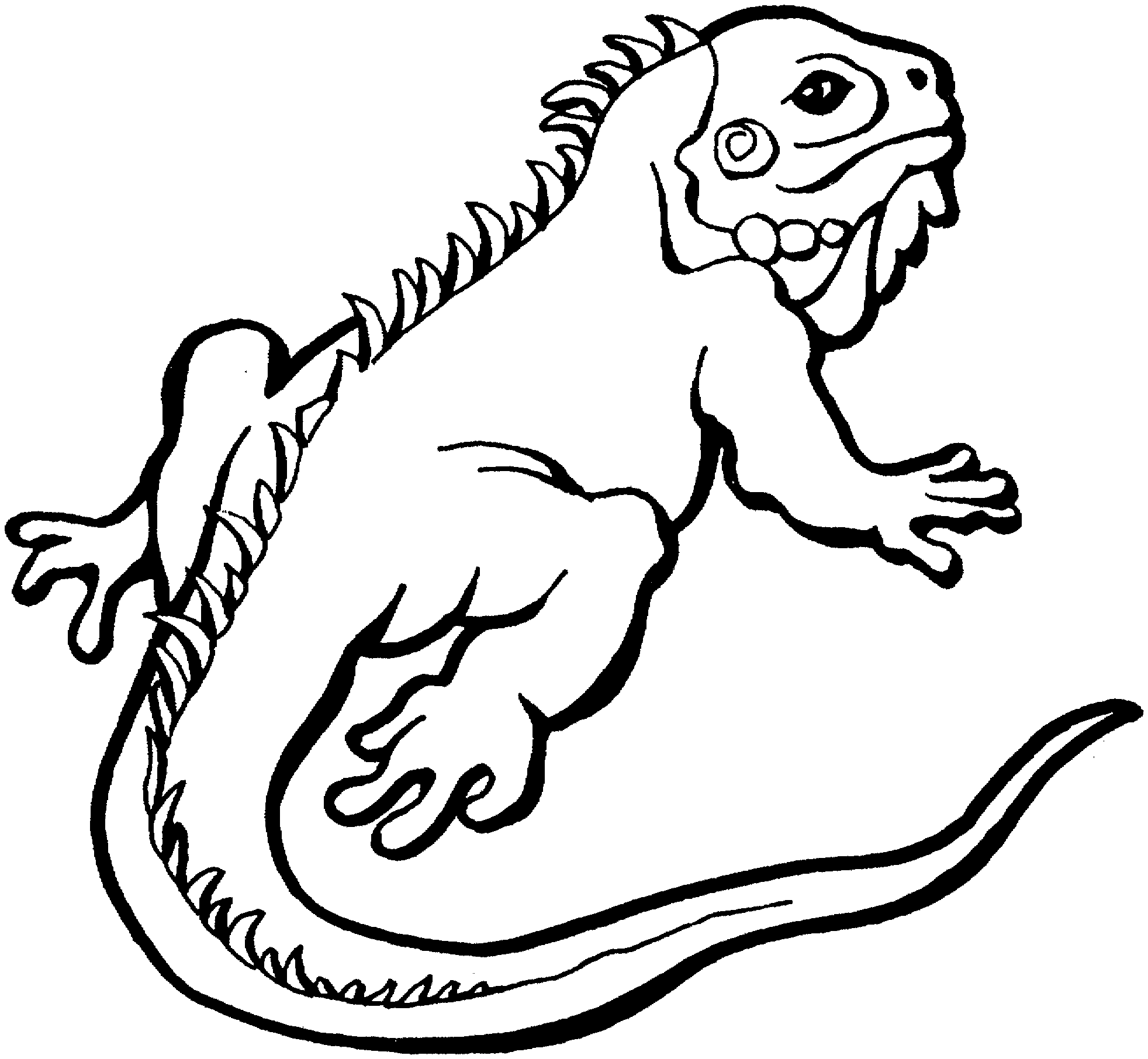 coloring page lizard reptile coloring pages to download and print for free page lizard coloring 