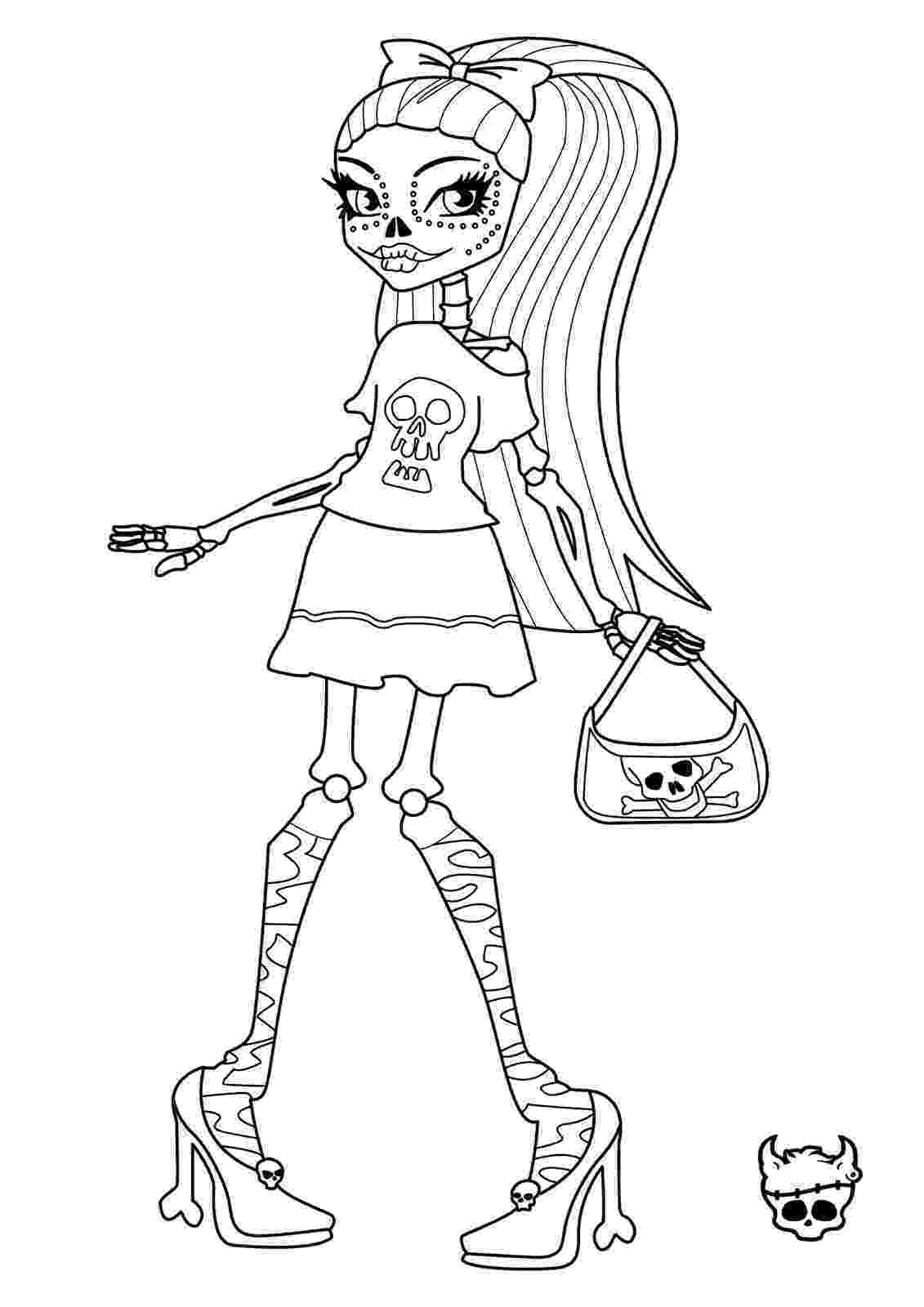 coloring page monster high monster high jinafire long coloring pages free printable monster page high coloring 