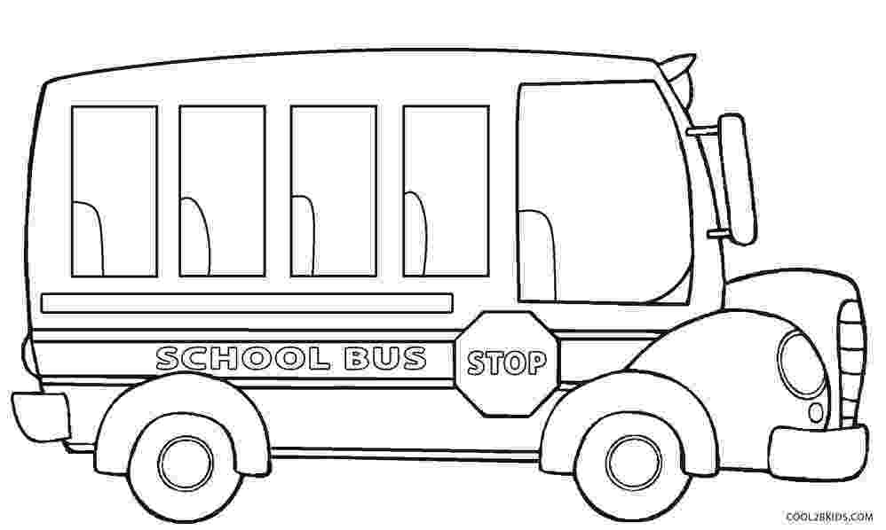 coloring page of a school bus printable school bus coloring page for kids cool2bkids coloring school bus page a of 