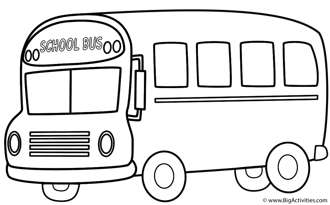 coloring page of a school bus printable school bus coloring page for kids cool2bkids school of coloring a bus page 