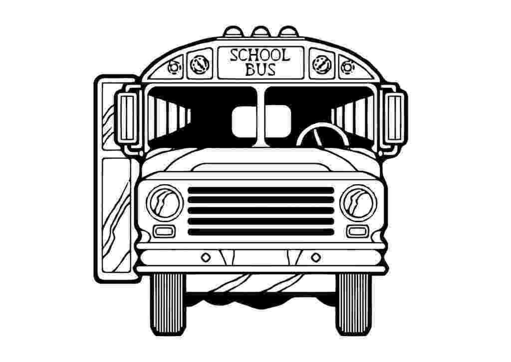 coloring page of a school bus running out of seats on the bus to springfield fred klonsky a page coloring school bus of 