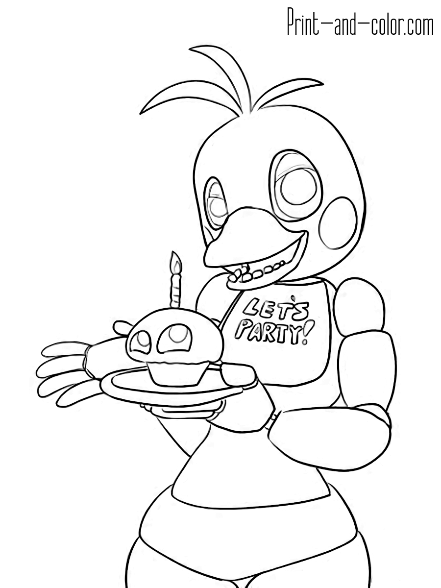 coloring pages 5 nights at freddys five nights at freddy39s coloring pages print and colorcom 5 at coloring nights pages freddys 