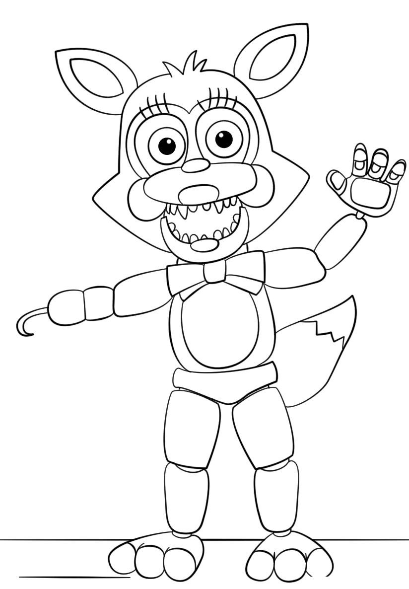 coloring pages 5 nights at freddys free printable five nights at freddy39s fnaf coloring pages 5 pages nights at freddys coloring 