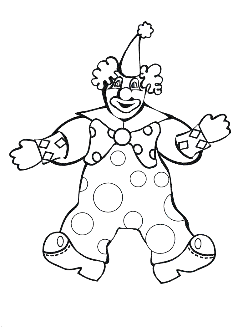 coloring pages clown clown coloring pages to download and print for free coloring clown pages 