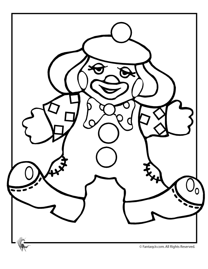 coloring pages clown clown drawing pictures at getdrawings free download pages clown coloring 