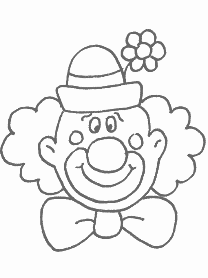 coloring pages clown printable clown coloring pages for kids cool2bkids coloring clown pages 