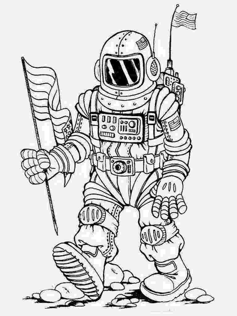 coloring pages of astronauts astronaut coloring pages getcoloringpagescom pages of coloring astronauts 