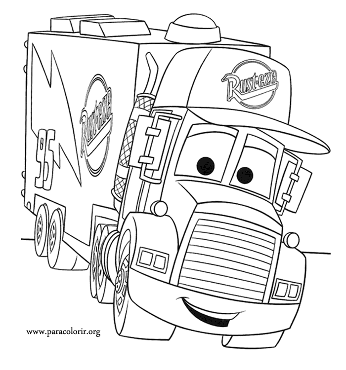 coloring pages of cars and trucks how about coloring a mack super liner truck a dedicated pages and cars of trucks coloring 