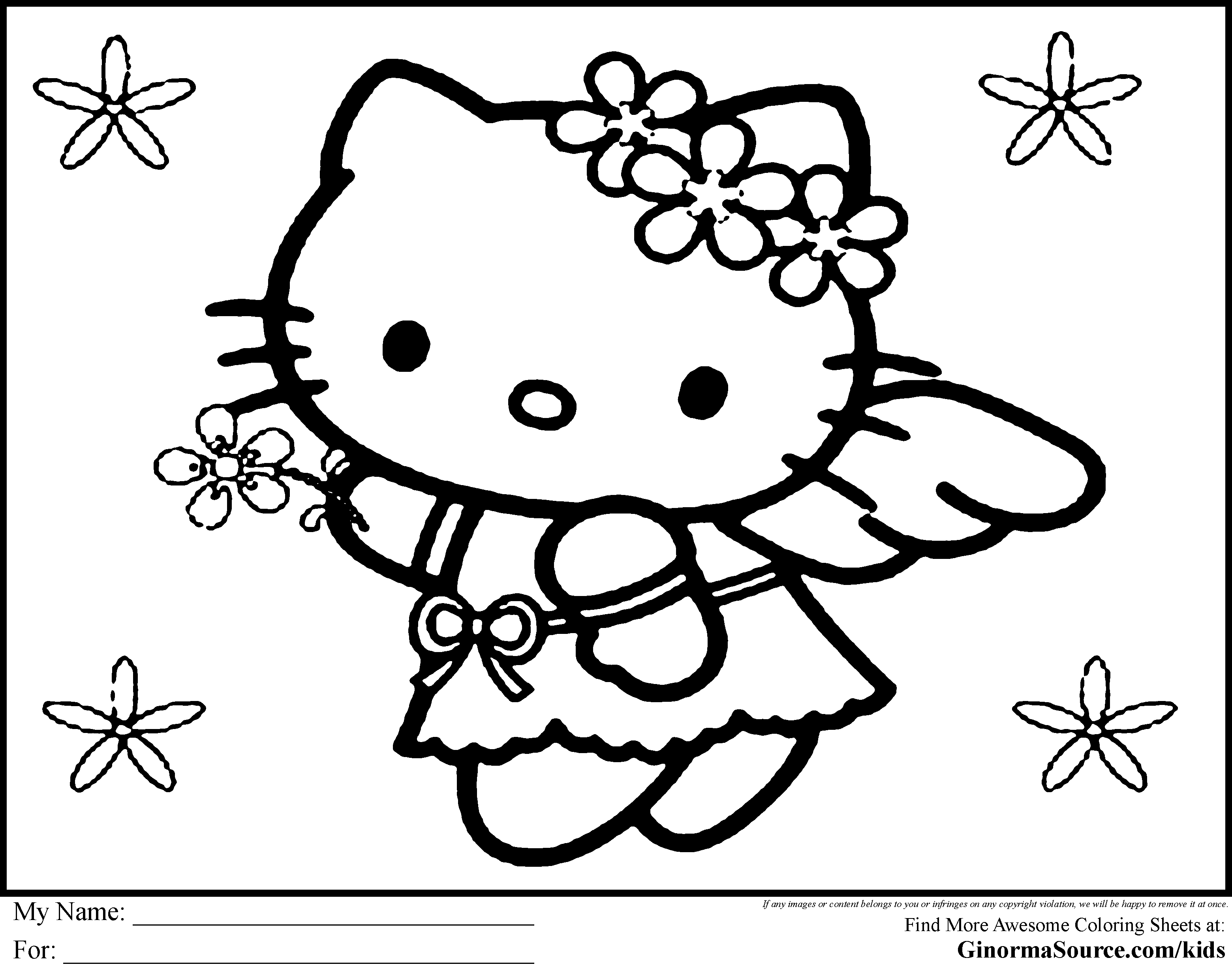 coloring pages of hello kitty hello kitty rainbow coloring page free printable of hello kitty coloring pages 