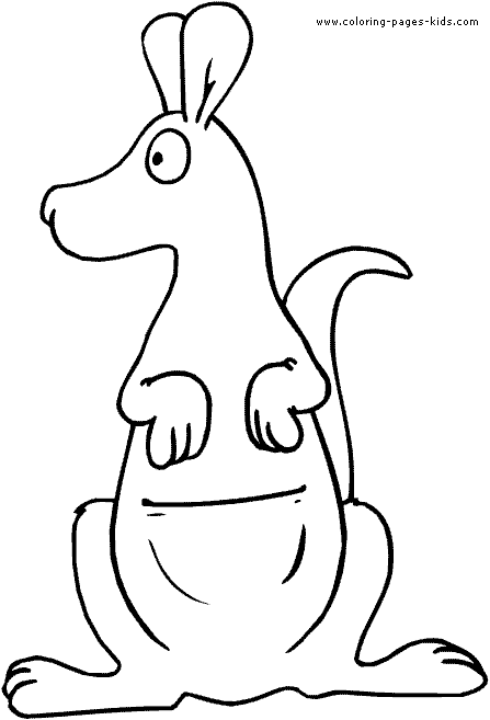 coloring pages of kangaroos free kangaroo pictures to color download free clip art of pages coloring kangaroos 