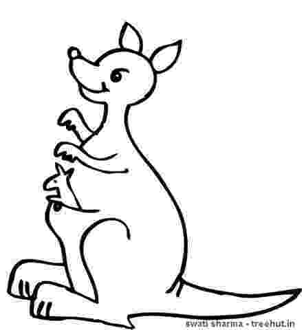 coloring pages of kangaroos kangaroo coloring page free download best kangaroo of pages kangaroos coloring 