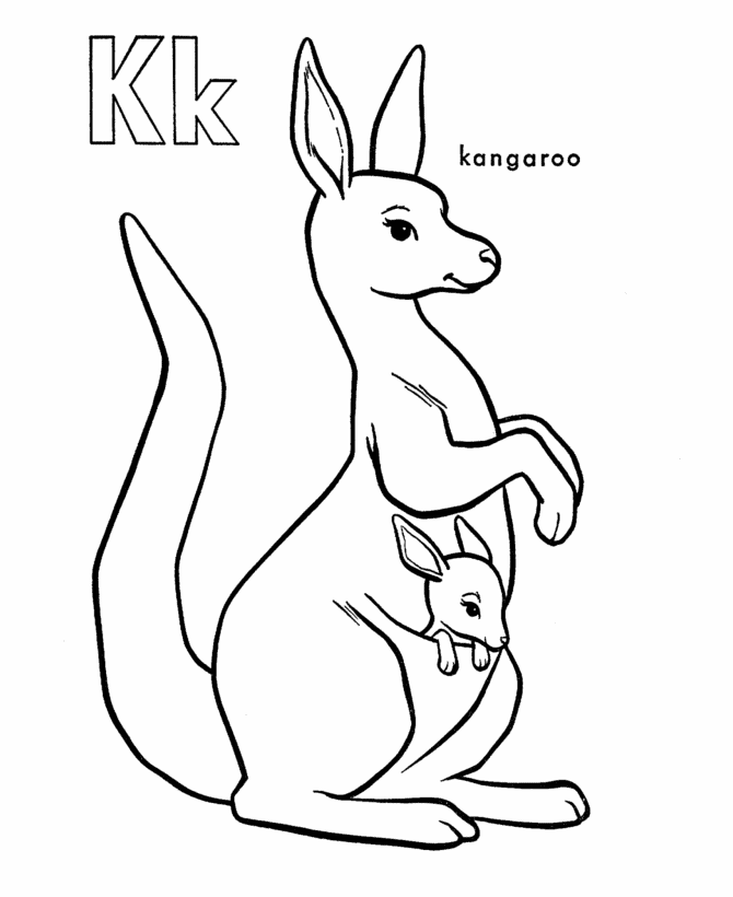 coloring pages of kangaroos kangaroo coloring pages to download and print for free of coloring pages kangaroos 
