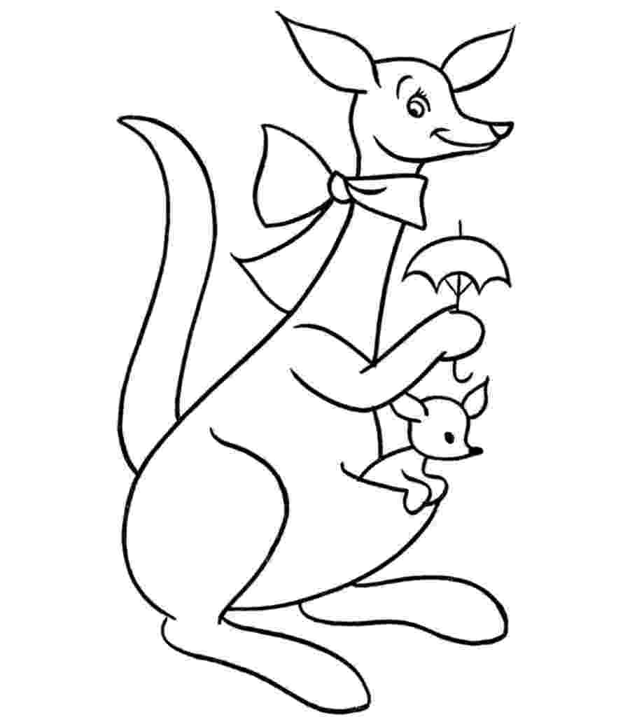 coloring pages of kangaroos printable kangaroo coloring pages for kids cool2bkids kangaroos pages of coloring 