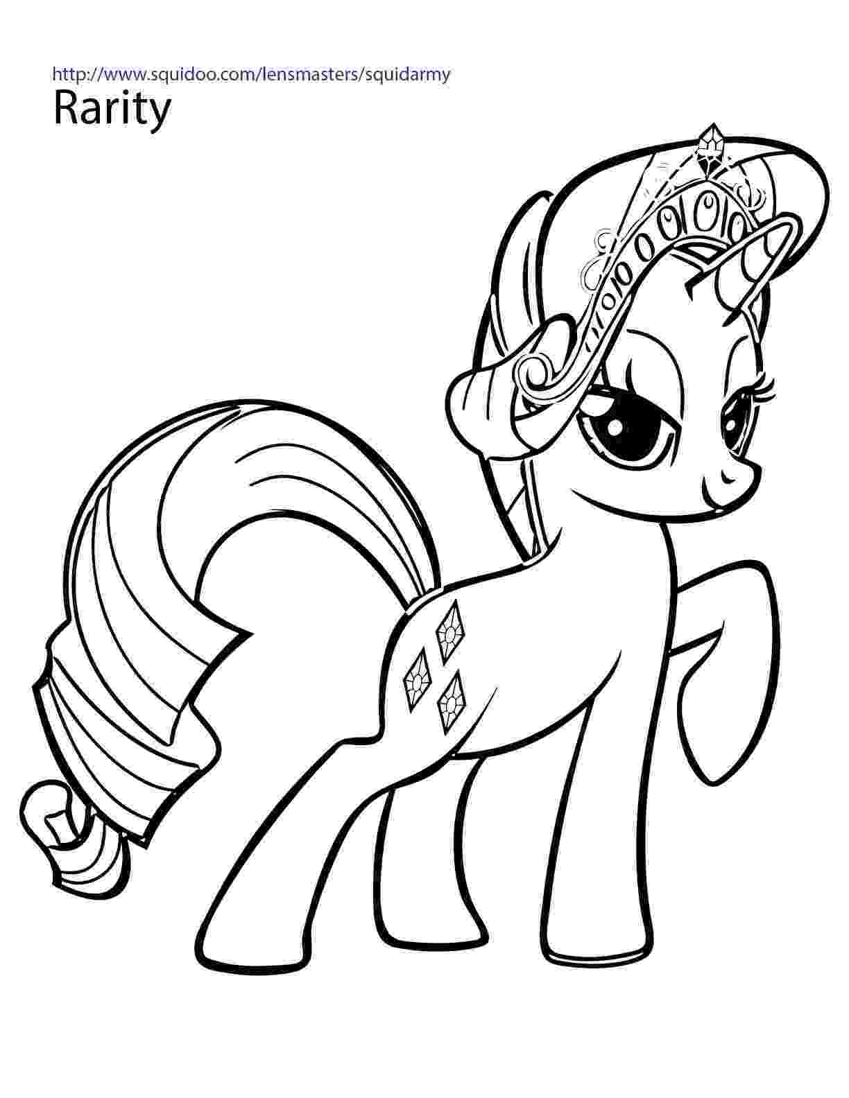 coloring pages of my little pony my little pony coloring pages squid army my coloring little pony pages of 