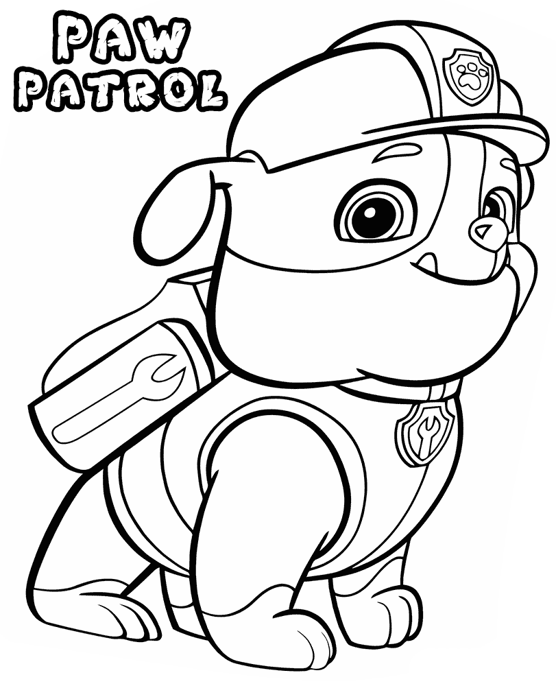coloring pages of paw patrol paw patrol coloring pages of patrol coloring paw pages 