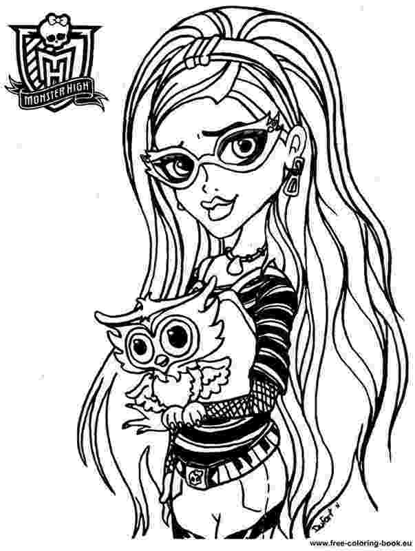 coloring pages online monster high coloring pages monster high page 1 printable coloring monster coloring high online pages 