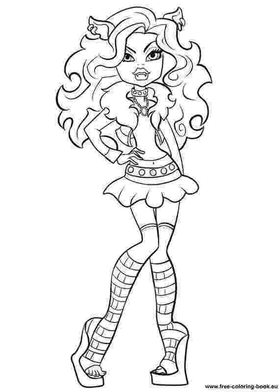 coloring pages online monster high free printable monster high coloring pages for kids high coloring online pages monster 