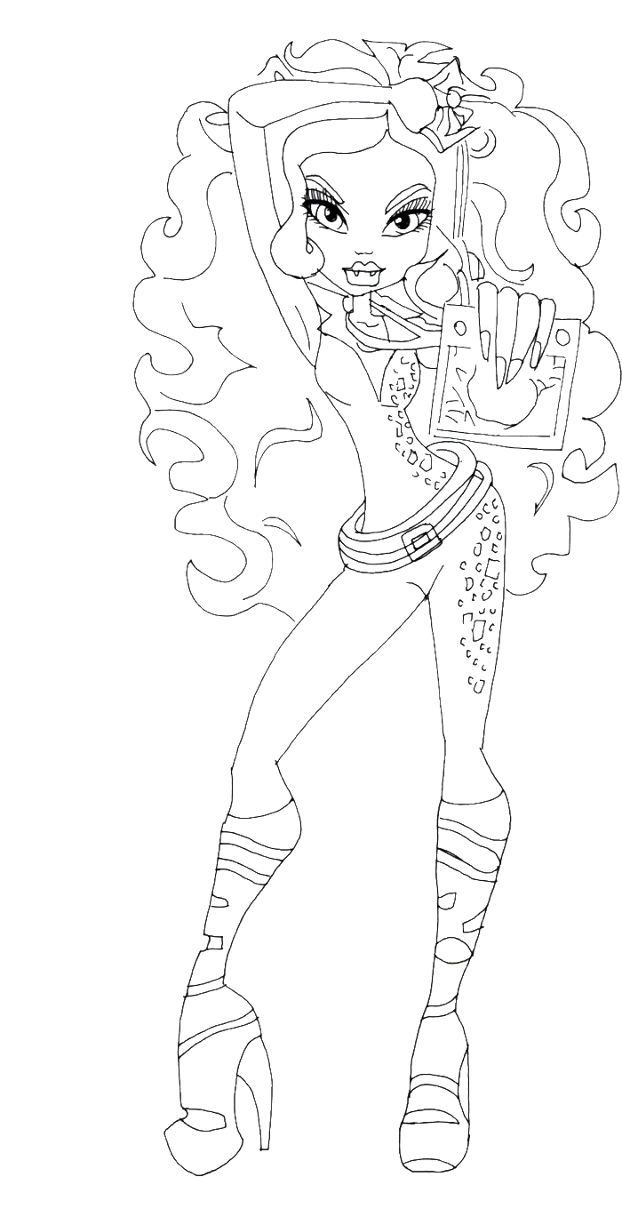 coloring pages online monster high monster high holt hyde coloring pages monster high pages coloring online monster high 