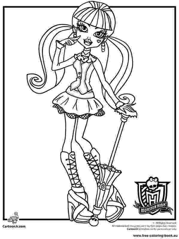 coloring pages online monster high monster high monster high 4 jaclyn monster high pages online coloring monster high 