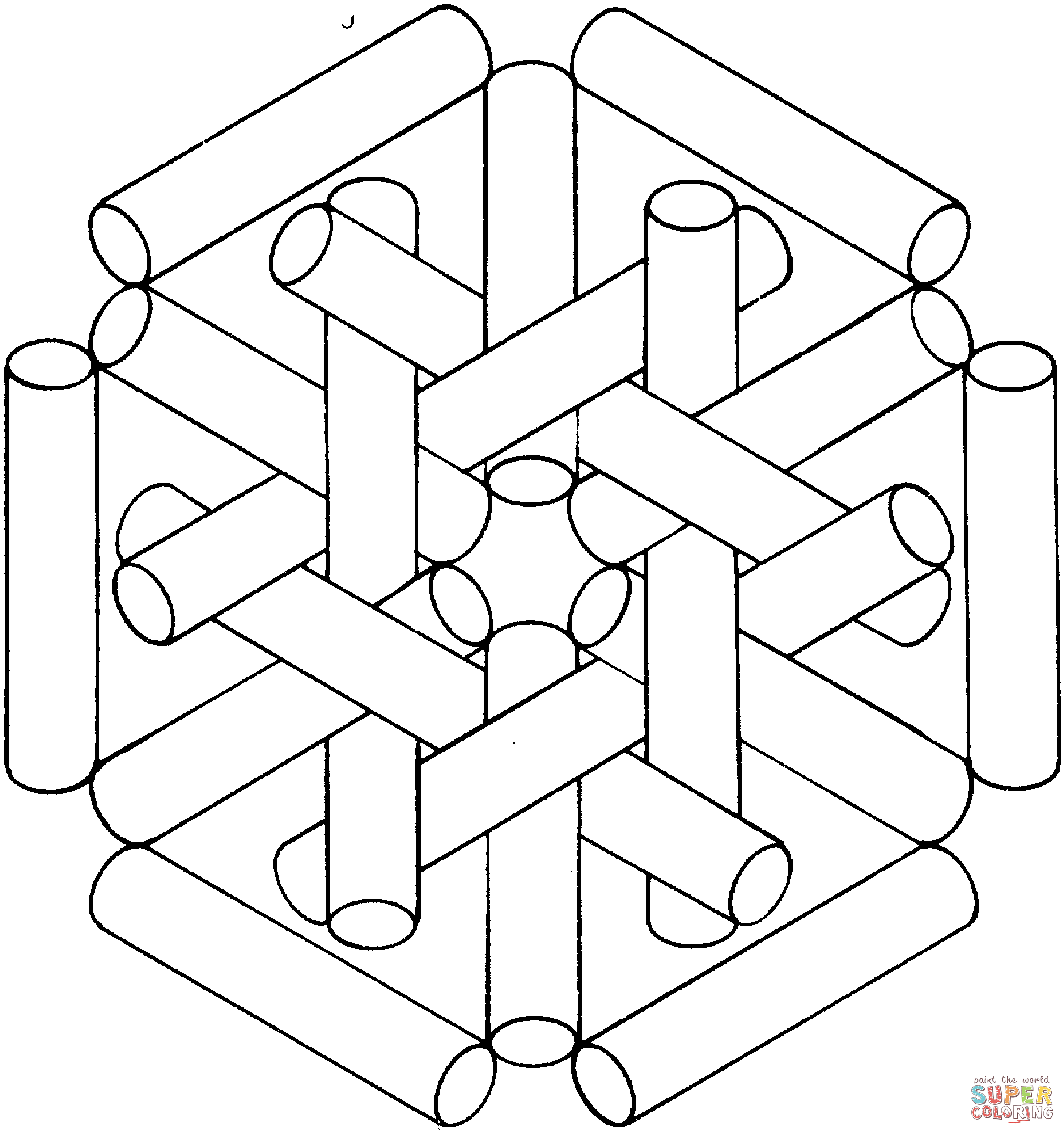 coloring pages optical illusions optical illusion 17 coloring page free printable coloring illusions pages optical 