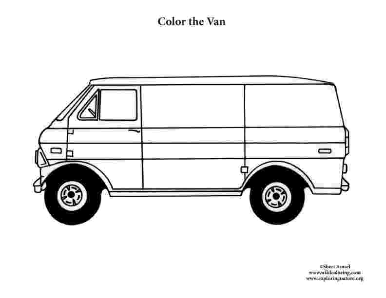 coloring pages van van coloring page van coloring pages 