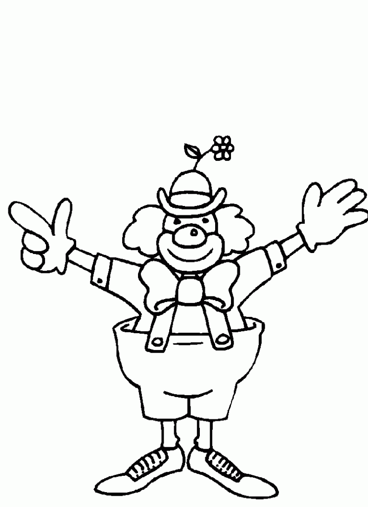 coloring pictures of clowns clowns coloring pages coloringpages1001com pictures coloring of clowns 