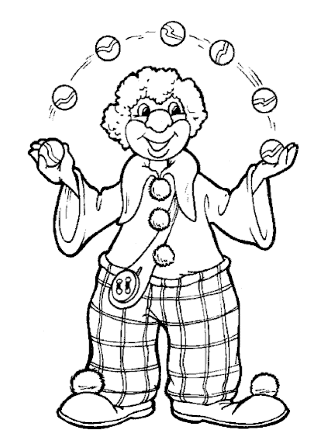 coloring pictures of clowns free printable clown coloring pages for kids clowns of coloring pictures 