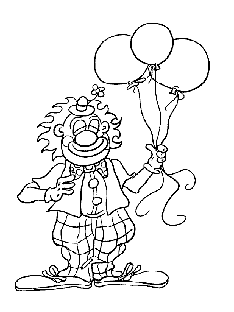 coloring pictures of clowns free printable clown coloring pages for kids clowns pictures of coloring 