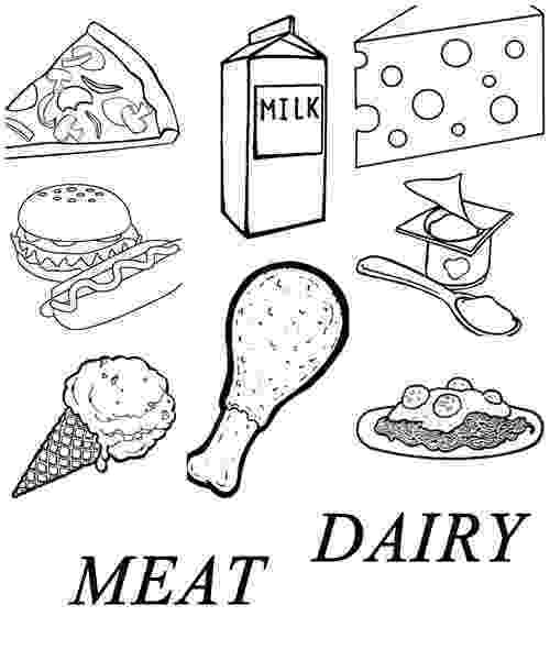 coloring pictures of meat free printable food coloring pages for kids coloring pictures of meat 