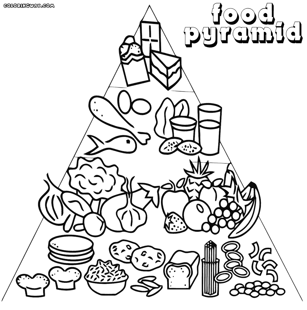 colouring food pictures snacks coloring pages getcoloringpagescom pictures food colouring 
