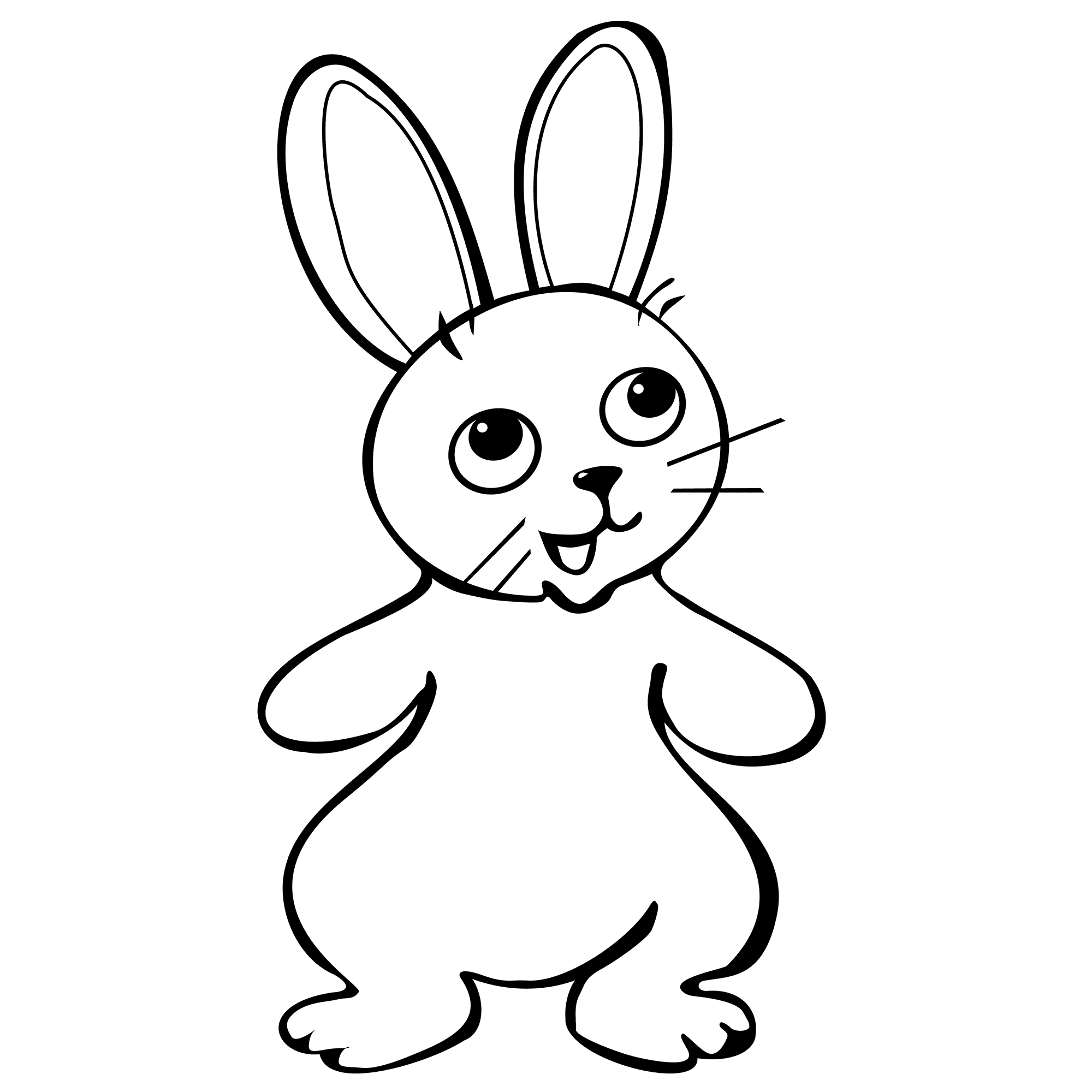 colouring page rabbit free printable rabbit coloring pages for kids page colouring rabbit 