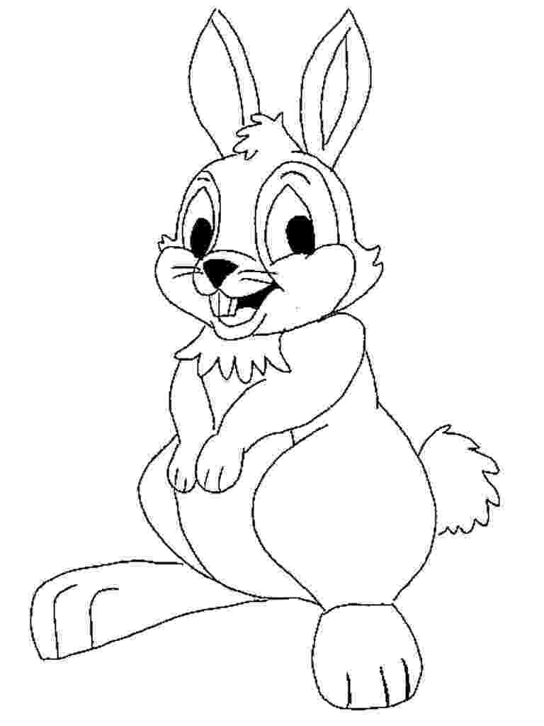 colouring page rabbit free printable rabbit coloring pages for kids rabbit colouring page 